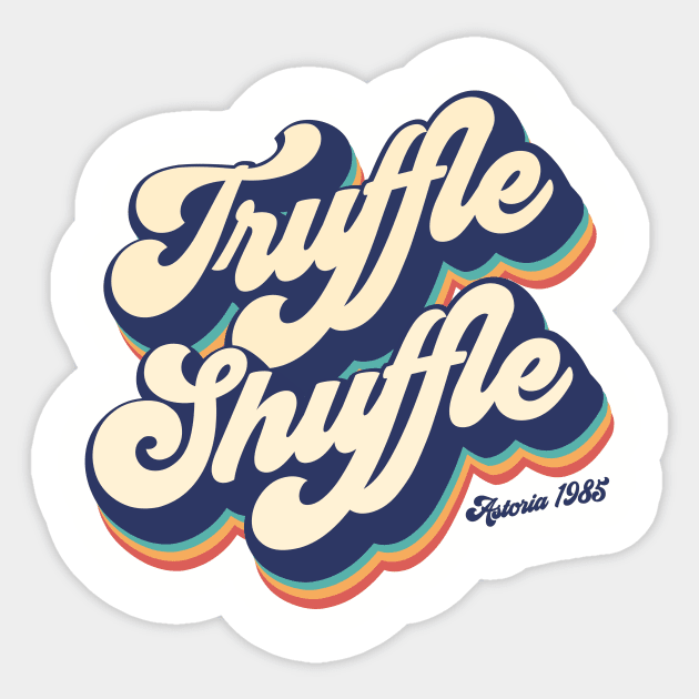 Truffle Shuffle Sticker by Melonseta